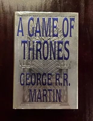 George R.R. Martin. A GAME OF THRONES. Bantam 1996. 1st HC/DW. • $350