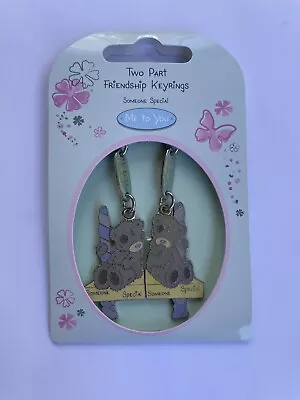 Me To You Bear- 2 Part Friendship Keyring’s - Someone Special - Sitting On Swing • $7.70