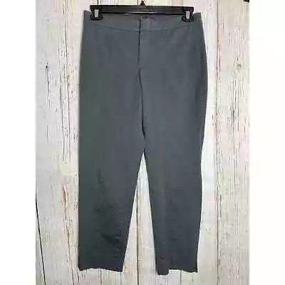 NYDJ Cropped Pants Women Size 8 Gray Mid Rise Minimalist Lift Tuck Technology • $16.69