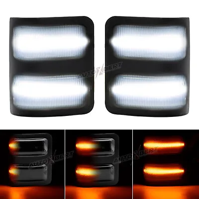 LED Side Mirror Marker Light Switchback For 08-16 Ford F250 F350 F450 Super Duty • $18.99