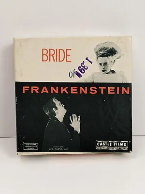 Vintage Castle Films 8mm Movie Bride Of Frankenstein With Original Box • $35