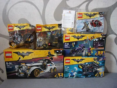 £26.10 • Buy Lego The Batman Movie-Various Sets To Choose From-New & Original Packaging