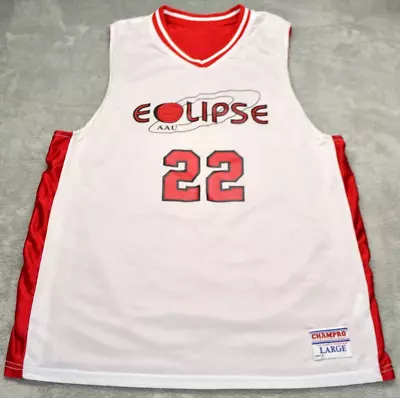 AAU Eclipse Girls Basketball Champro Jersey #22 Women's Size LARGE • $24.99