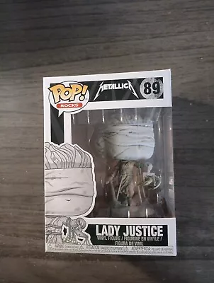 Funko Pop! Rocks: Metallica - Lady Justice #89 Vinyl Figure Funkopop Popvinyl  • $15