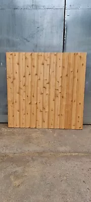 Heavy Duty Wooden Timber Fence Panel -Select Size From 3ft4ft5ft&6ft • £85