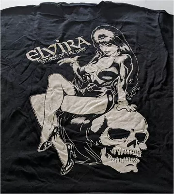 Elvira Mistress Of The Dark 90s Vintage Graphic  Shirt AN31993 • $16.99