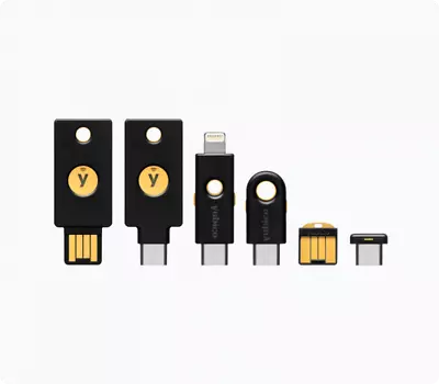 £85.99 • Buy Yubikey 5 , 5c , 5 Nano , 5c Nano ,  5 NFC , 5Ci , Bio Security Key Dongles