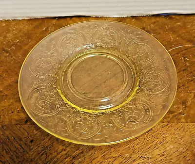 Vintage Indiana Glass Company Yellow Depression Glass Horseshoe Design 1930 • $5