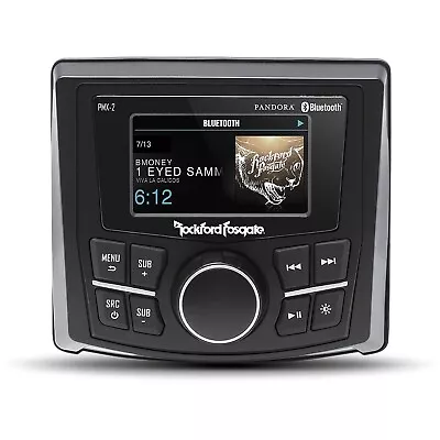 Rockford Fosgate PMX-2 Compact Marine Digital Media Receiver W/ 2.7  Display • $419.99