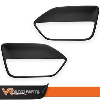 Fit For 05-09 Ford Mustang 2x Black Front Door Panel Insert Card Cover Kit  • $32.48