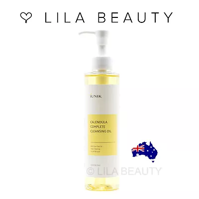 IUNIK Calendula Complete Cleansing Oil 200ml Deep Cleansing Face Cleanser  • $32.50