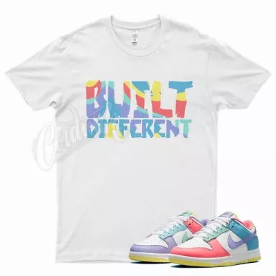 White BUILT T Shirt For N Dunk Low Candy Soft Pink Easter Sunset Pulse Glow • $26.99