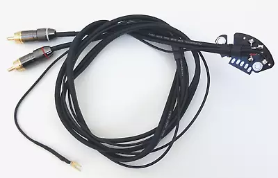 £30.85 • Buy Technics Sl 1200 1210 MK2 MK3 MK5 Cable Rca Phono 130 CM Fused With Cable Mass