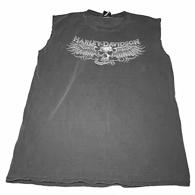 Voodoo French Quarter Tshirt Adult Large Biker Harley New Orleans Sleeveless • $24