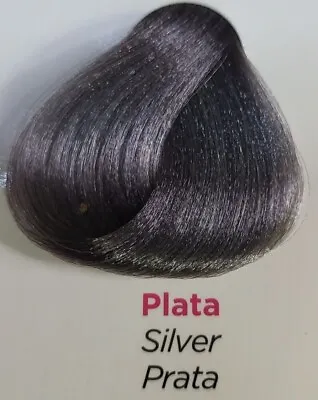 Kuul System Hair Color PLATA SILVER 3.4oz W/ COCONUT OIL 20 Vol. 6% Cream • $8.88