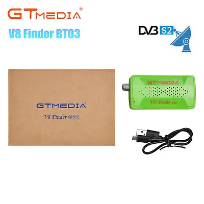 GTMEDIA V8 Finder BT03 DVB-S2 Satellite Signal Finder BT Connect Via Phone APP • $47.29