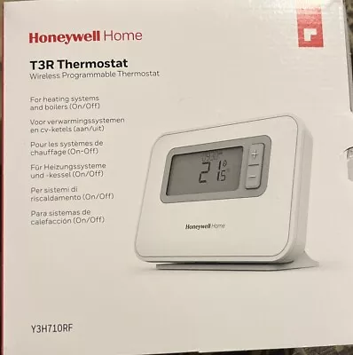 Honeywell Home T3R Thermostat Wireless Programmable Thermostat  Y3H710RF £55 • £55