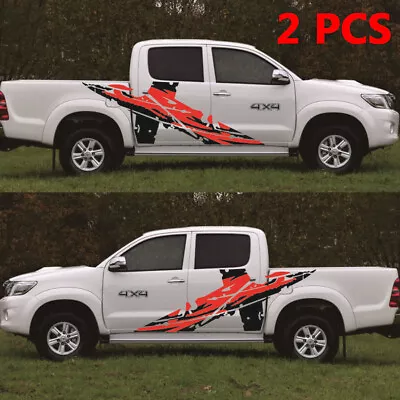 1 Pair Car Pickup Ford 4x4 Off Road Graphics Vinyl Decal Decoration Accessories • $84.03