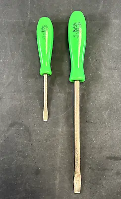 Vintage Matco Green Handled Screwdrivers • $54.39