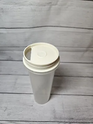 Vtg Rubbermaid Noodle Container #0110 With PORTION CONTROL LID Sheer Container • $15