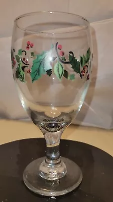 Vintage Libbey Ice Tea Water Goblets Holiday Hobby 12 Oz • $7