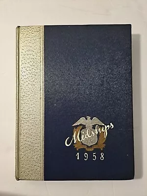 Vintage 1958 MIDSHIPS U. S. Merchant Marine Academy New York Yearbook • $33.33