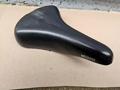 Vintage 80s Schwinn Terra Mountain Bike Saddle Black By Viscount • $22