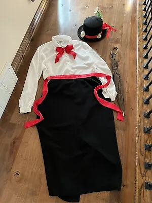 Mary Poppins Adult Costume Size Large  • $145