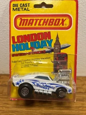 Matchbox Superfast No.26 Cosmic Blues White By Lesney England 1981 - NOS • $35