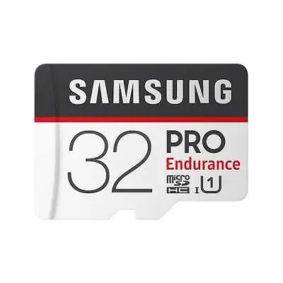 Samsung Pro Endurance 32GB Micro SD Card 100MB/S Dash Camera Security 4K Video • $34.95