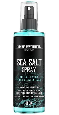 Sea Salt Spray For Hair Men - Hair Texturizing Spray With Kelp Aloe Vera & Red • $14.39