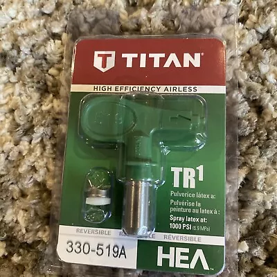 Titan Reversible Airless Spray Tip Green 1000 Psi 330-519A • $26