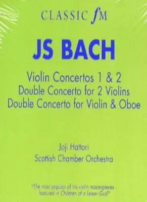 J S Bach: Violin Concertos CD Fast Free UK Postage 756055700821 • £2.99