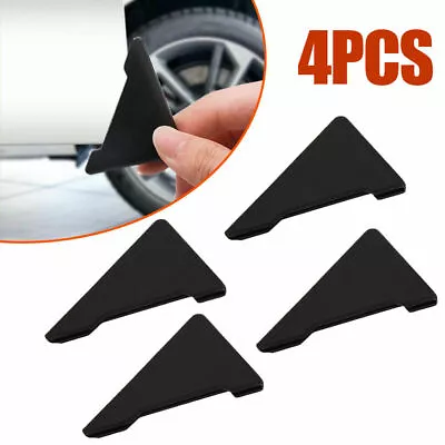 4x Car Door 90° Angle Corner Cover Anti-Scratch Protector Auto Accessories Black • $6.92