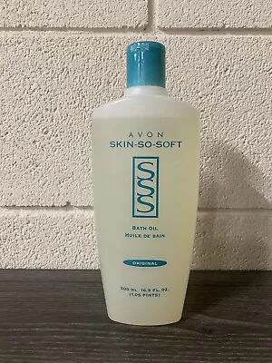 Avon Skin So Soft Original Bath Oil 16.9 Oz NEW SEALED! 2001 Vintage! • $23