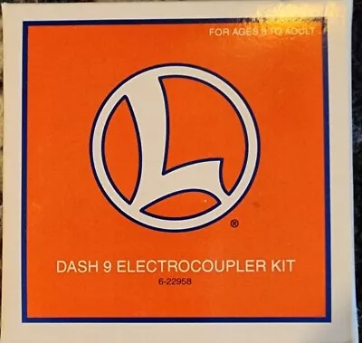 $21.99 • Buy NEW Lionel #22958 Dash 9  Electrocoupler Kit 