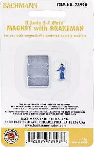 Bachmann N Uncoupling Magnet For Knuckle Couplers With Brakeman Figure 78998 • $9.88