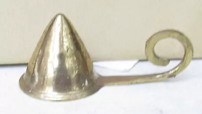 A Large Vintage Brass Candle Snuffer • £10