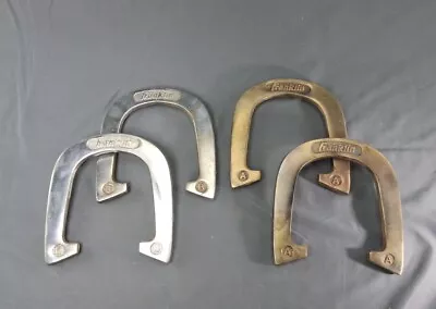 Set Of 4 Vintage Franklin Horseshoes - Silver (B) / Gold (A)  Plated • $35