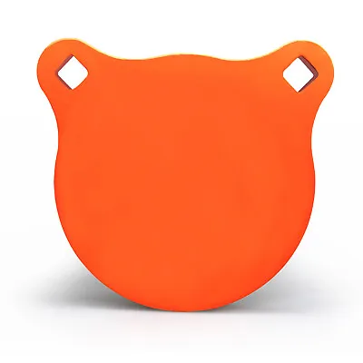 Highwild AR500 Steel Target 4  X 1/2  Gong Shooting Metal Target - Neon Orange • $15.99