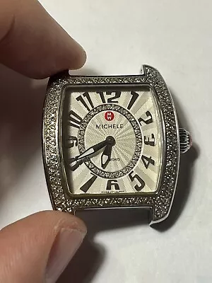 MICHELE Urban MINI Diamond Dial Watch MW02A01A2991 KA00470SS 0.76 CT New Battery • $550