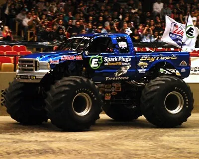 Big Foot Monster Truck Running On Track 8x10 Glossy Photo #7q • $2.69