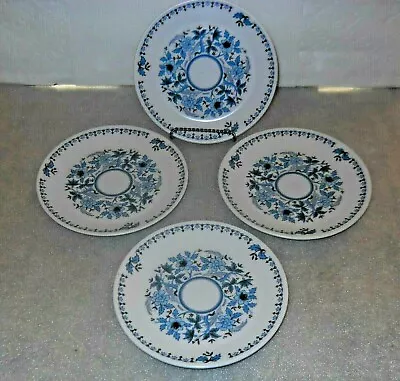 Noritake Lot Of 4 Progression Blue Moon Bread Plates • $12.99