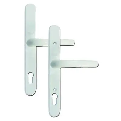 L17788 - YALE UPVC Lever Door Furniture - Retro - 92mm Centres WH Visi • £31.55