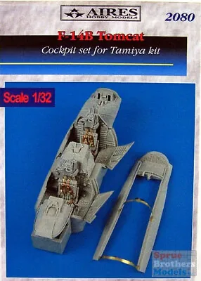 ARS2080 1:32 Aires Cockpit - F-14B Tomcat (TAM Kit) #2080 • $95.19