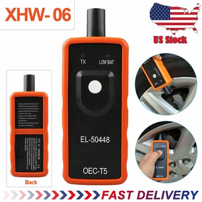 $13.99 • Buy Universal TPMS Reset Diagnostic Tool EL-50448 Tire Pressure Monitor Sensor OEC-T