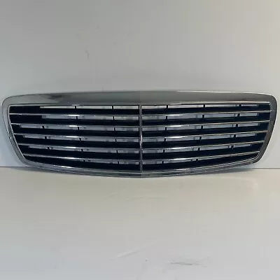 Mercedes Center Mounted Chrome Grille W211 2118800583 E350 E500 E55 OEM AMG MB • $49.99