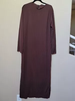 Brown Polyester Costume Monk Robe W/ Hood • $11