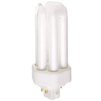 Satco S8343 3500K 18-Watt GX24q-2 Base T4 Triple 4-Pin Tube For Electronic - NEW • $9.99