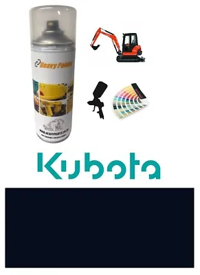 Kubota KX Black Excavator Paint High Endurance Enamel Paint 400ml Aerosol • $44.47